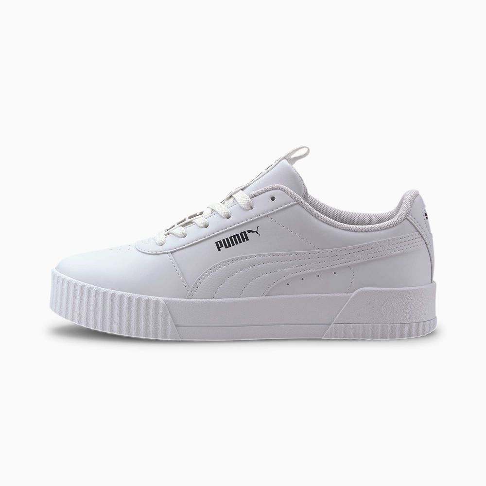 Puma Carina Bold Női Sportcipő - Fehér ( Hungary - DFRHM3514 )
